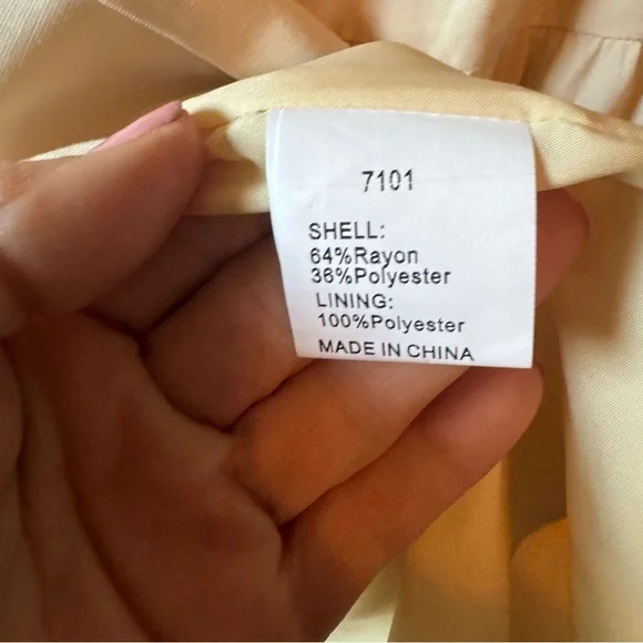 Medium sleeveless tiered, flowy mini dress - Picture 6 of 6